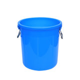 卡质加厚水桶带盖100L大号 食堂酒店垃圾桶圆桶 大容量储水桶发酵胶桶 送一个水勺
