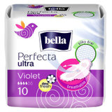 Bella 贝拉 完美系列紫罗兰超薄2mm日用235mm卫生巾  10片装 干爽网面 紫罗兰香型