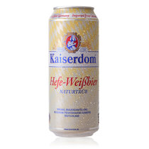 德国原装进口 Kaiserdom白啤酒（500ml*6）六连包