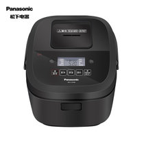 松下（Panasonic）4LIH电磁加热家用电饭煲 多功能电饭锅 备长炭内锅 智能双预约 SR-L15H8(黑色 4L)