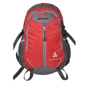 ROCVAN诺可文户外登山包旅行包男女情侣款22L徒步旅游双肩背包B114(红色)