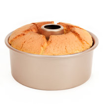 学厨 CHEF MADE 蛋糕模具6寸不粘戚风蛋糕海绵蛋糕模圆形活底烘焙工具烤箱用香槟金色WK9052真快乐厨空间