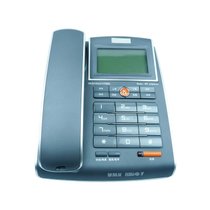 堡狮龙（bossini）HCD133（21）TSDL主叫号码显示电话机（铁灰色）（大屏幕、智能背光）