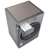 松下(Panasonic) XQG100-E155H 10公斤大容量智能变频滚筒洗衣机高温节能导航三维立体洗