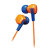 杰伟世（JVC） HA-FX17-AY 时尚欧风出街耳机耳塞出众的重低音效 橙色