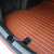 汽车高端皮革后备箱垫丰田霸道 普拉多 2700 4000专车专用后仓垫(棕色 4000)