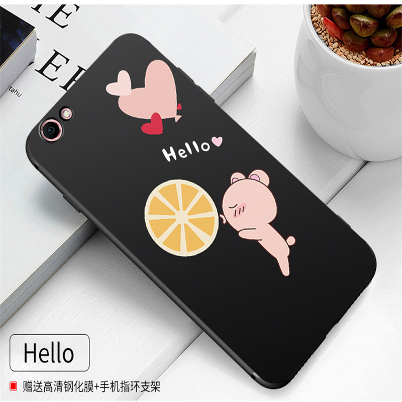 vivoy55a手机壳男款,vivoy66手机壳男款 vivoy55手机壳 vivo y55保护套 vivo y55a 个性挂绳卡通软套防摔全包