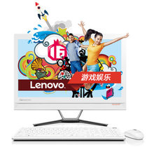 联想（Lenovo）ideacentre AIO 300-23ACL 23.8英寸一体机电脑( A8-7410 4G内存 1T硬盘 R5 A330 2G显卡 无光驱 wifi  蓝牙 Win10)白色