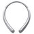 LG HBS-910无线蓝牙耳机LG 900升级版颈戴式商务音乐耳机 立体声音乐耳机(银白色)