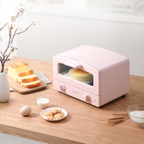 东菱（Donlim）烤箱家用多功能迷你时尚日系mini烤箱小烤箱 12升 DL-3706(粉色 热销)