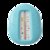 开优米（kiuimi）婴儿水温计 新生儿洗澡测试水温宝宝温度计浴盆泡澡水温表(天蓝色)