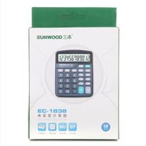 三木(SUNWOOD) EC-1838 经典商务桌面型计算器