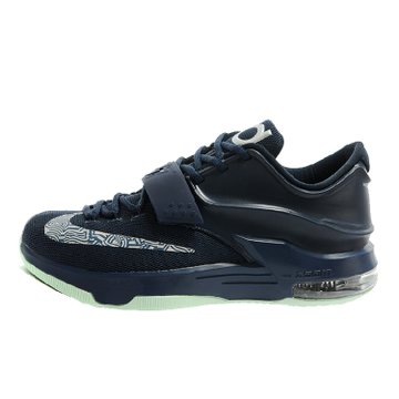 nike耐克 kd7 vii ep杜兰特7代低帮气垫男鞋篮球鞋(深蓝 40)