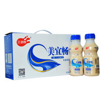 三剑客美宜畅乳酸菌牛奶饮品原味338ml*10 国美超市甄选