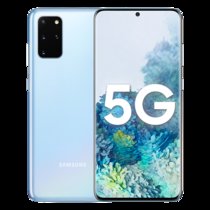 三星 Galaxy S20+（SM-G9860）骁龙865芯片6.7英寸***屏四摄 双卡双待 5G全网通手机(浮氧蓝)