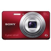 索尼（SONY）DSC-W690数码相机（红色）
