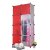 名门新贵DIY组合衣柜 收纳柜 防水环保材质家具 儿童衣柜 8门板多功能储物柜(红白色门板)