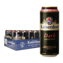Kaiserdom黑啤酒500ml*24听整箱装 国美超市甄选