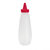西派珂cmcpack创意塑料调味瓶沙拉蜂蜜酱油瓶番茄酱料收纳瓶(红色软瓶 容量500ml)