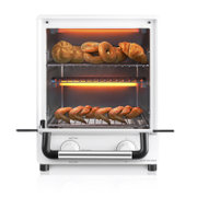 北欧欧慕（Nathome) NKX1417C 立式小烤箱 家用11升迷你日式烤箱