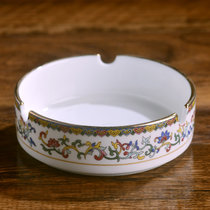 景德镇陶瓷餐具碗碟套装中式家用骨瓷碗碟勺自由搭配餐具米饭碗(小烟灰缸1个 默认版本)