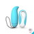 荷兰COB 硅胶遥控跳棒 震动蛋G-TOUCH 跳棒 情爱玩具 成人用品 情趣跳棒(蓝色)