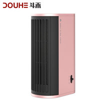 斗禾（DOUHE）取暖器电暖器电暖气 办公室卧室家用小型迷你电暖风便携式家用桌面暖风机DH-QN06(粉色)