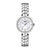 天梭/Tissot瑞士手表 弗拉明戈系列钢带石英女表T094.210.11.121.00(银壳白面白带 钢带)