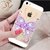 苹果5s手机壳 5s硅胶女款水钻iphone5s手机壳五保护外套新款潮se紫蝴蝶