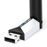 TP-LINK TL-WN726N 外置天线USB无线网卡 台式机笔记本随身wifi接收器(驱动版)
