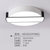 汉斯威诺灯具客厅吸顶灯简约现代大气家用led卧室个性创意圆形灯HS102197(32W 白光  56*50*8)