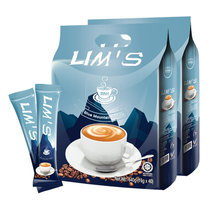零涩蓝山风味速溶三合一咖啡640g*2袋 马来西亚进口40条/袋
