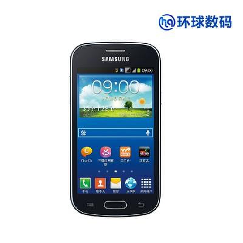 三星samsunggts7562c安卓411g处理器双卡双待黑色联通3g