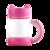 五金优选 猫咪杯玻璃限量款保温创意可爱(粉色 420ML)