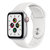 Apple Watch SE 智能手表 GPS+蜂窝款 44毫米 银色铝金属表壳 白色运动型表带MYEV2CH/A