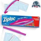 ziploc食品密封袋保鲜袋PE26.8*27.3cm 大号