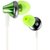 松下(Panasonic)新品RP-HJE290 入耳式耳机 耳塞 重低音耳机(绿色)