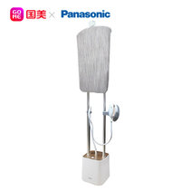 松下（Panasonic） 双杆设计一键伸缩熨烫机 多功能挂烫机 杀菌灭螨 NI-GWF150茶色(茶色)
