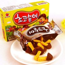 惜香缘韩国进口 好丽友蘑菇巧克力饼干50克进口零食
