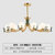 北欧吊灯客厅家用简约现代轻奢风格鹿头灯魔豆餐厅灯温馨卧室灯具（赠送配套灯泡）(159-椭圆10（奶白灯罩）)
