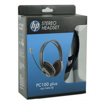 惠普(HP) PC100 Plus头戴式耳麦 立体声有线游戏耳机