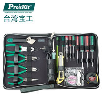 台湾宝工Pro'skit 1PK-618B 家庭维修工具组 进口家用电子套装工具包21件组