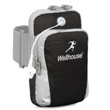 WellHouse手机包跑步包男女户外运动臂套骑行腕包 国美超市甄选