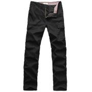 Lesmart/莱斯玛特 多口袋休闲工装裤 MDMK1235(黑色 34)