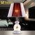 汉斯威诺 现代简约时尚木质卧室床头台灯 创意温馨灯具灯饰(白色底座（按钮开关)