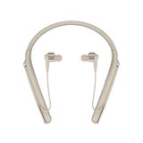 索尼（SONY）WI-1000X Hi-Res颈挂式 入耳式 无线蓝牙耳机 降噪耳机 手机通话(金色)