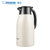 象印（ZO JIRUSHI）保温壶SH-HT15C大容量家用不锈钢真空保温瓶热水瓶暖壶咖啡壶办公水壶 1.5L(奶白色 1.5L)第2张高清大图