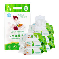 巧倩卫生湿纸巾60片/包 孕妇儿童便携湿纸巾