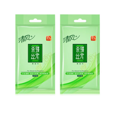 清风 湿纸巾茶臻丝宠1包10片单片独立装加香型绿茶柔湿巾卫生湿纸巾 旅行湿巾(2包20片) 清风 湿纸巾茶臻丝宠1包10片单片独立装加香型绿茶柔湿巾卫生湿纸巾 旅行湿巾(2包20片)