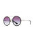 2017新款 GUCCI经典紫色渐变金属镜框女款太阳镜 0061SA-001(紫色 56mm)